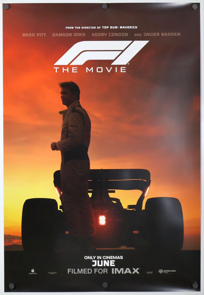 TheCinesthetic's tweet photo. Jodie Foster says Brad Pitt’s F1 felt like “it was made by AI”:

“The structure was exactly the structure that you would learn in school. The actors say the lines exactly the way it would be written if a computer was writing exactly what would be the right thing for that time.”

“I don’t say this disparagingly… This movie went on to make millions of dollars.”