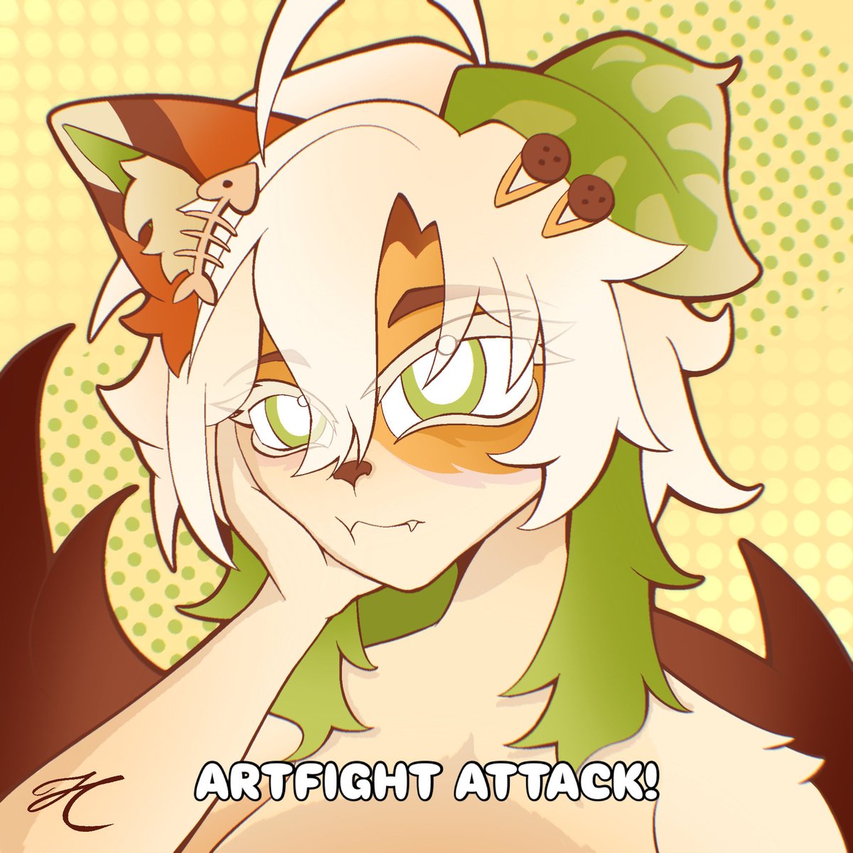 JerryCankk's tweet photo. MY FIRST #artfight ATTACK WOOO this one is for KittyKaos https://t.co/BreK6xjRYH