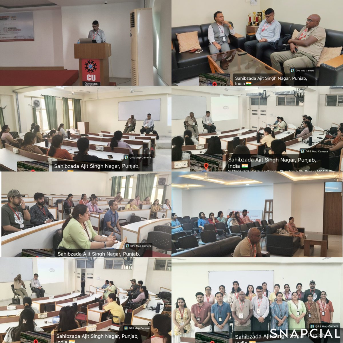 bioscience_dept's tweet photo. 🌿 Day 3 of IFDP 2026 featured the BoS Curriculum Discussion with Prof. (Dr.) Hom Nath and Prof. (Dr.) Yesihak Yusuf Mummed, focusing on curriculum innovation, global perspectives, and academic excellence in biosciences.

#IFDP2026 #BoSCurriculum #ChandigarhUniversity #UIBT https://t.co/ffGOZX9nri