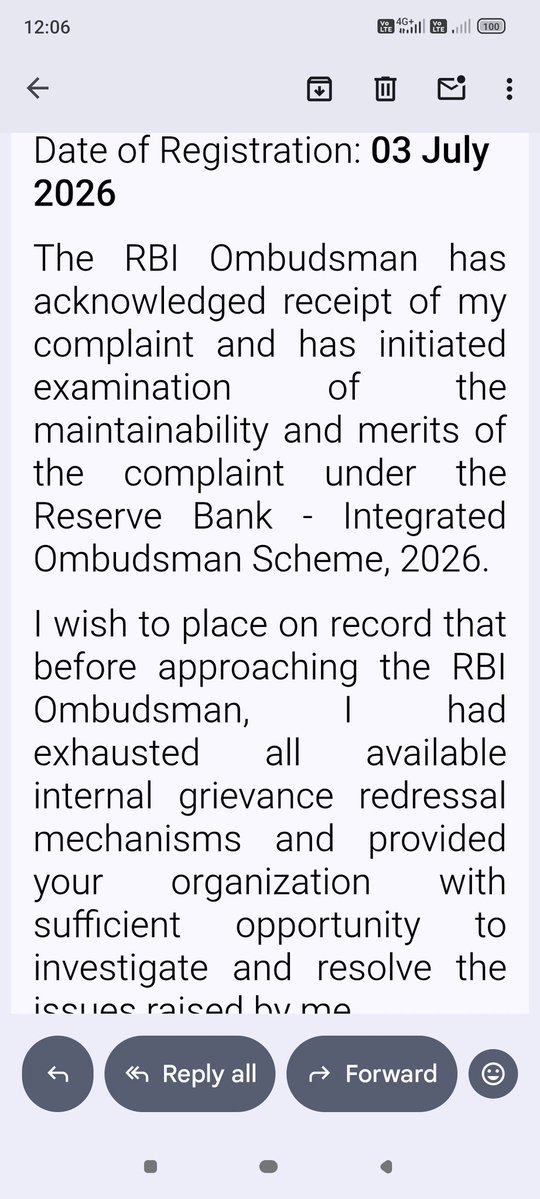 rahulasari1's tweet photo. @SiCreva75482 @Kissht_EMI agent "Sneha" used legal threats, made misleading statements about court action, and behaved in an intimidating and unprofessional manner during a recovery call.

@RBI
@sachin_rt
@jagograhakjago
RBI Complaint No.:N202627001009488
A/c:LOSEE86U5OYBGTG8THT https://t.co/yxh2mL5c71