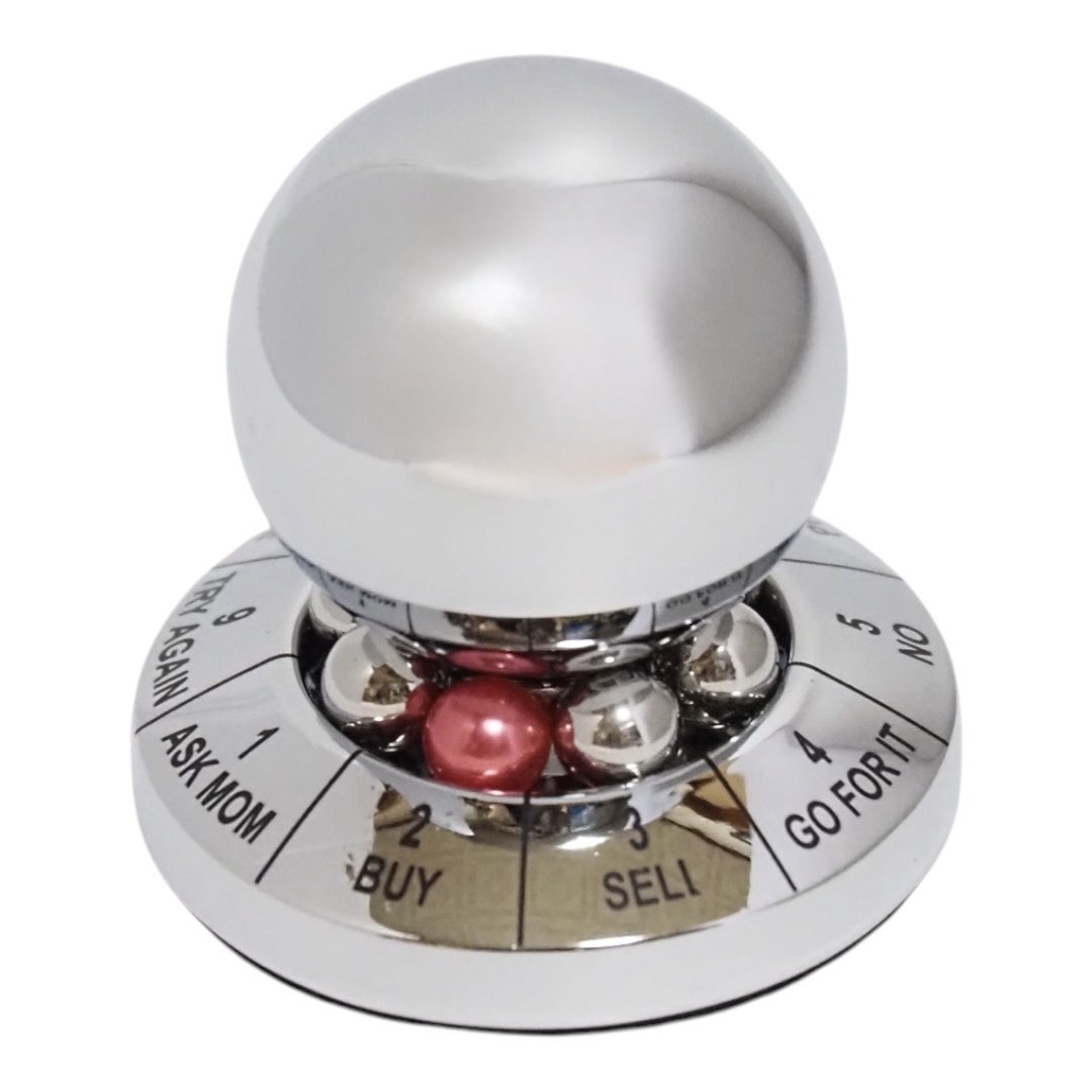 wellmerch01's tweet photo. 今日の決断は、この球に聞いてみる。
Decision Ball
新入荷です。
#インテリア #デザイン雑貨 https://t.co/RwbjrgcetF