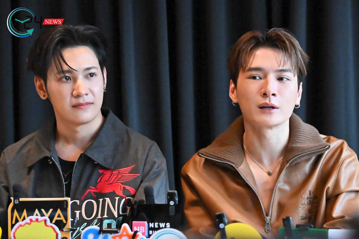 _24News_'s tweet photo. #คริสสิงโต ช่วงสัมภาษณ์ เดินสายโปรโมท SOTUS TENIVERSARY CONCERT 

#SOTUS10thYearConcert
#KristSingto
#KristPerawat
#SingtoPrachaya https://t.co/cpFiitgxHQ