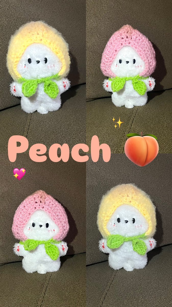 ilyilydio's tweet photo. Peach 🍑✨
130.- 

สนใจสอบถามได้ค่ะ🙏
#ชุดตุ๊กตา #ชุดตุ๊กตา10เซน #ไหมพรม #HandmadeCrafts 
#ตลาดนัดnctdream #ตลาดนัดnct 
#ilycrochet https://t.co/lcnIBHgbb5