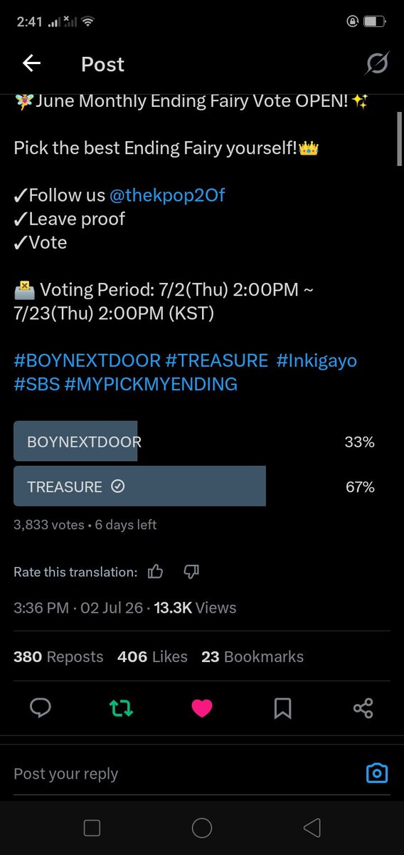lilstepSs's tweet photo. @thekpop2Of Done for #TREASURE https://t.co/MYVGBqTqgd