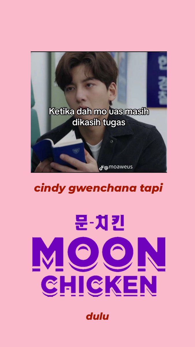 fairymatcha's tweet photo. cindy gwenchana kok banyak tugas pas mau uas asal mamnya moon chicken yummy🤤💖 https://t.co/oxag8p9yyX