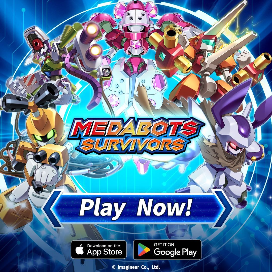 medarot_sv's tweet photo. Medabots is Back!