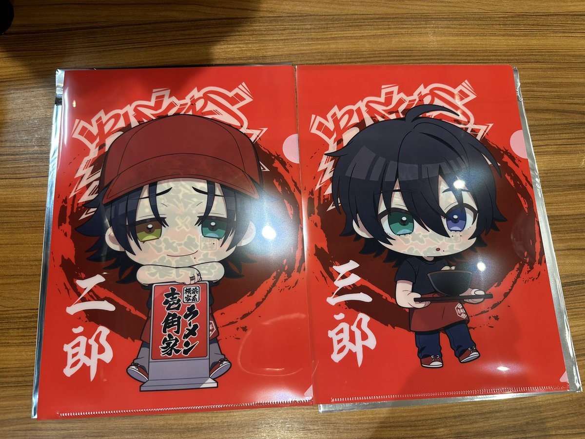 V33q8's tweet photo. 【交換】ヒプノシスマイク　ヒプマイ　壱角家　ラーメン　コラボ　アクリルスタンド アクスタ クリアファイル クリアカード

譲:二郎/三郎/帝統/一二三/簓
求: 一郎/左馬刻

本日池袋手渡し可能
後日都内手渡し、郵送も検討致します。
検索からもお気軽にお声掛けください。 https://t.co/0lNsKVZxdr