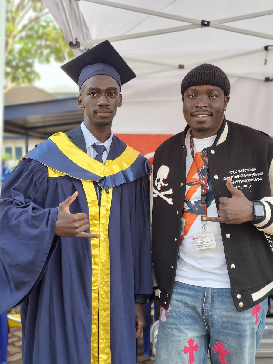 HomeboyzRadio's tweet photo. Homeboyz Radio is LIVE on location at KCA University's 20th Graduation Ceremony, where dreams are turning into degrees and memories are being made. From proud parents to excited graduands, the energy is everything! 🎤🔥
#MadeByKcau #KCAUniversity #Gradua #ClassOf2026 #KaribuKca https://t.co/anrqA3R9YH