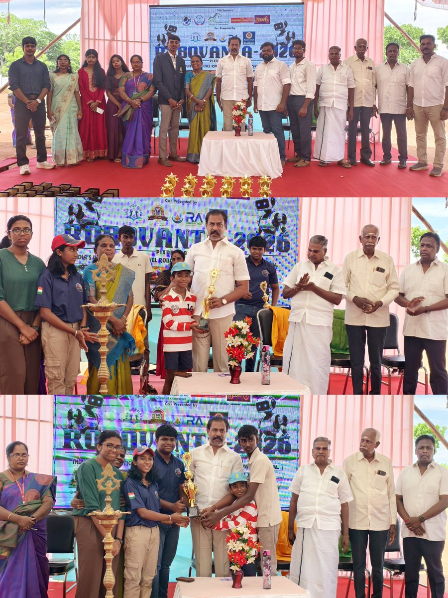 IPSenthil's tweet photo. திண்டுக்கல் சட்டமன்றத் தொகுதி திண்டுக்கல் கிழக்கு ஒன்றியம் செட்டிநாயக்கன்பட்டியில் உள்ள ஏ.கே.வி வித்யாலயா பள்ளியில் The Pixor Robotics Team சார்பாக நடைபெறும் ROBOVANTA 2026 நிகழ்வில் குத்துவிளக்கு ஏற்றி துவங்கி வைத்தோம்.
@mkstalin
@Udhaystalin 
@IPeriyasamy_ 
@r_sakkarapani https://t.co/1bQZle7AYw