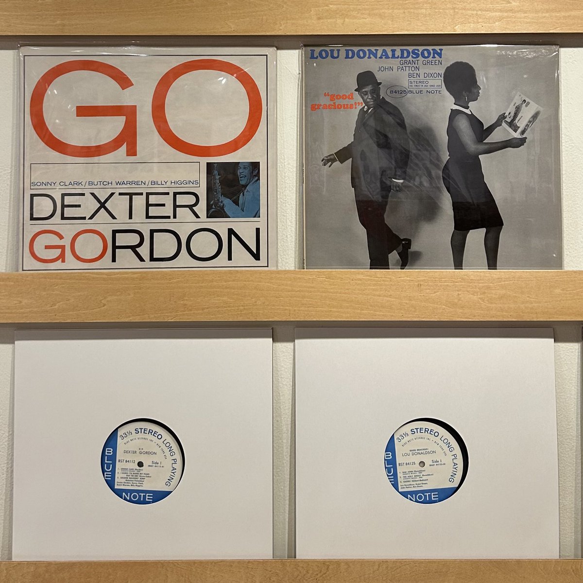 judgment_rec's tweet photo. JUDGMENT! Summer Jazz Collection⑬

BLUE NOTE 新入荷！

『Dexter Gordon – Sonny Clark / Go!』 オリジナル STEREO

『Lou Donaldson / Good Gracious!』 オリジナル STEREO 　 　 　 　
etc.

詳細はコチラ↓
https://t.co/3ofkExV0kV https://t.co/2MFWf97uJQ