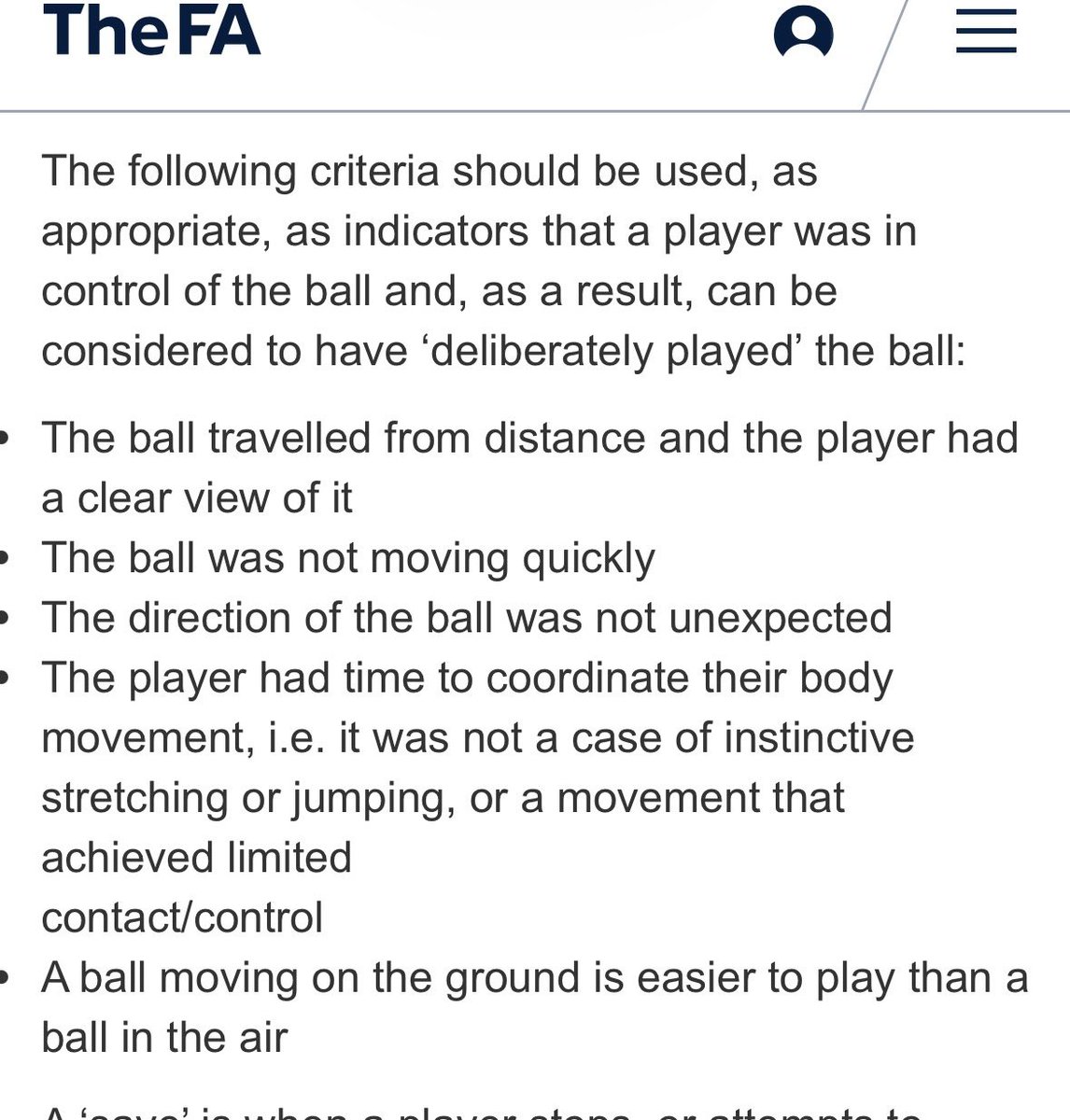 StuartW1976's tweet photo. @Dxnz03 @_RoyalFA_ @BBCSport Doesn’t matter if they are, they’re correct. As soon as Croatia touch is confirmed, it’s offside. Portugal touch clearly not in control per the laws - see attached. https://t.co/Pe1EqZHOr8