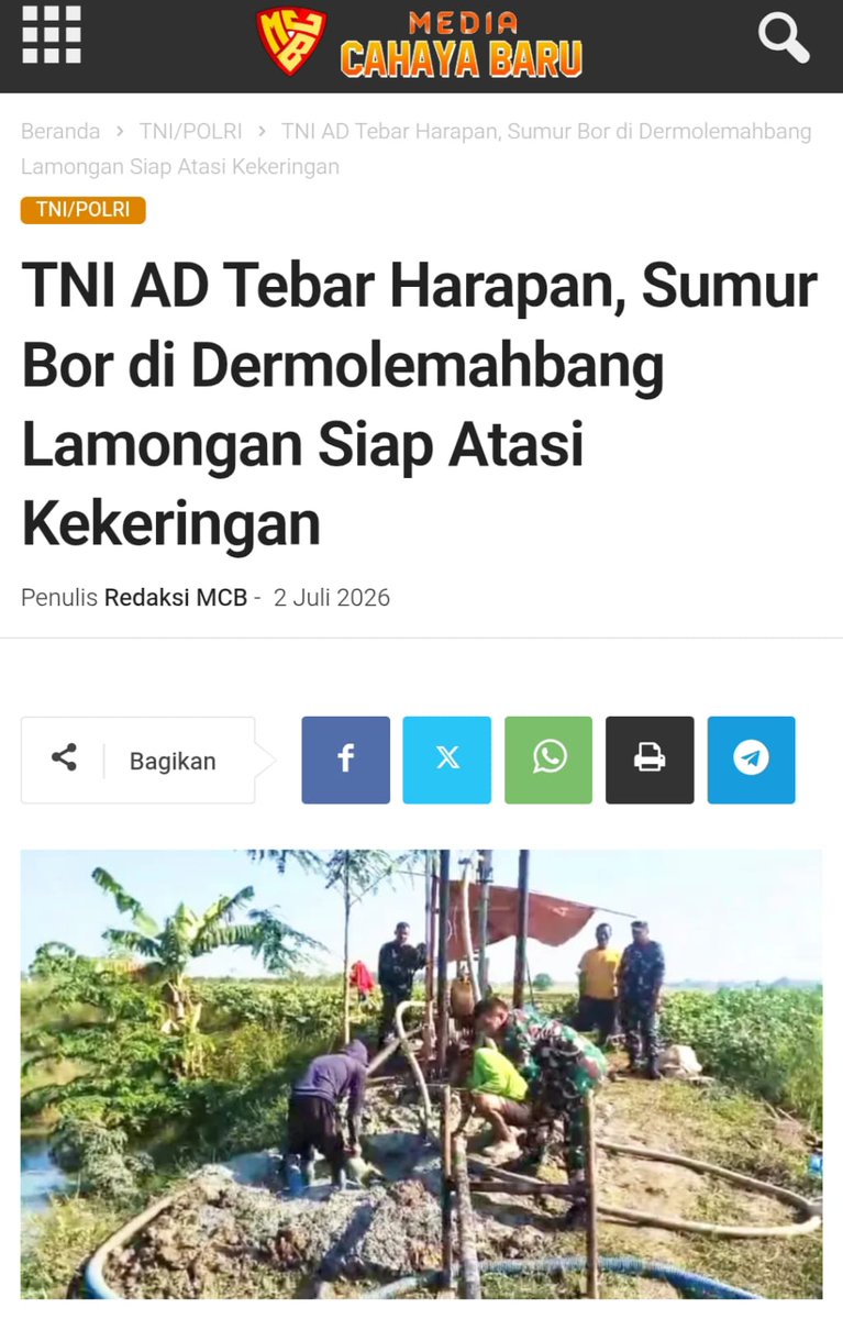 riarismaa_'s tweet photo. TNI tak kenal lelah. Saat kota ramai, personel TNI sebaliknya bergerak ke kawasan 3T menghadirkan pendidikan, pelayanan kesehatan, dan peluang ekonomi bagi warga.
Wujudkan Kerja Bersama https://t.co/JK1I1WKyQR