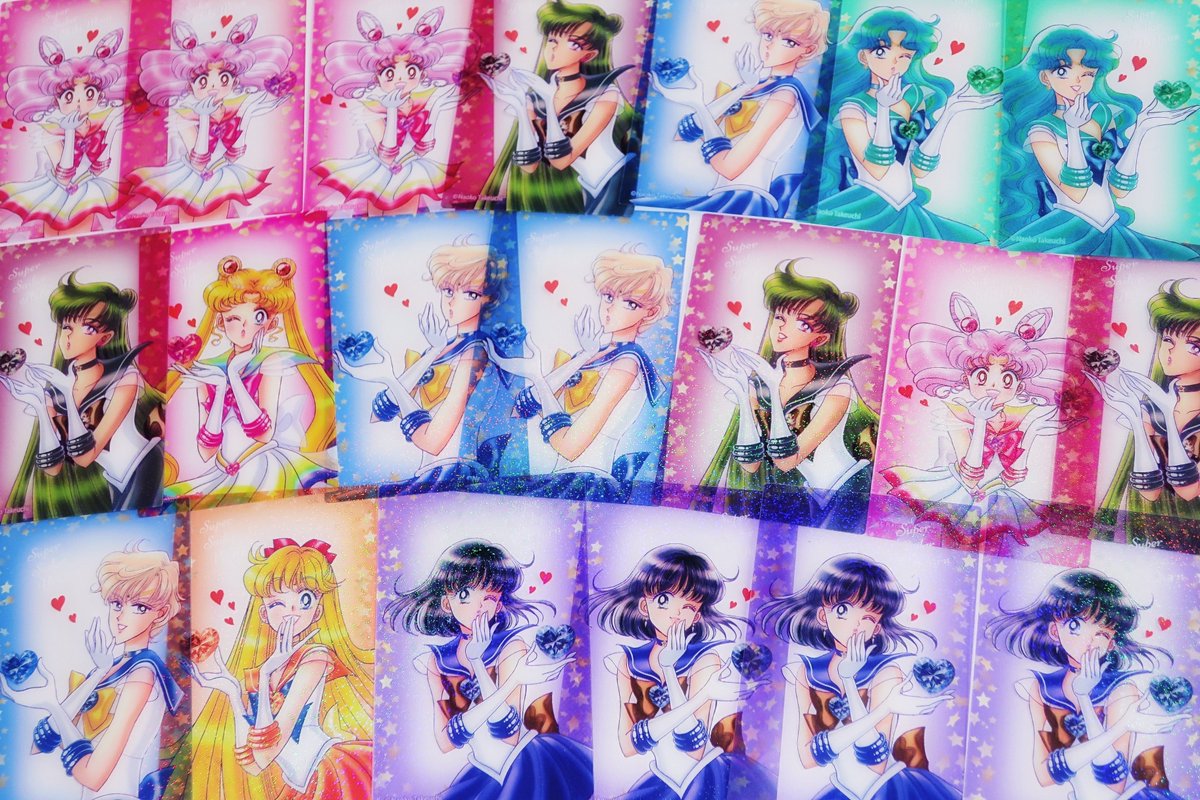 セーラームーンのクリアカード 🩵 サターンとヴィーナスが好きぃ