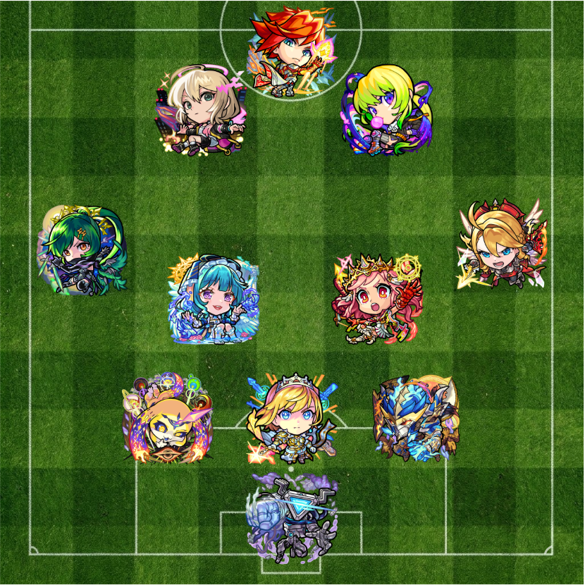 monst_mixi's tweet photo. モンスト中の人が考える
テルーマンジャパンのフォーメーションを発表します⚽️

異論は、、、、認めます！

#モンスト
#テルーマンジャパン https://t.co/TZKkArCVqV