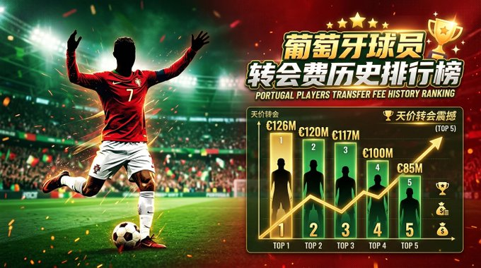edugol_01's tweet photo. 托特纳姆热刺刚刚正式宣布签下中场球员，转会费9900万欧元。我的第一反应是——这个价格，在葡萄牙球员的历史转会费排行榜上能排第几？我查了一下，第三。前两名都被C罗一人占据（1.17亿欧元转会尤文图斯，#WorldCup #Portugal📷 #CRonaldo #TransferFee https://t.co/KrzleaeZw5