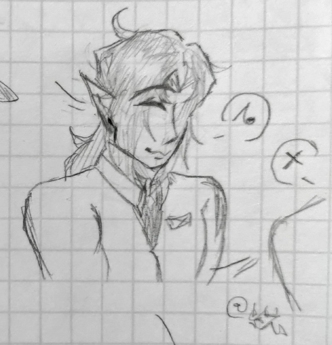 clothes_purple's tweet photo. 豎->圓
盯著愛人（很專心
盯著敵人（另一種專心（？
#oc https://t.co/RXDR9YdNCG