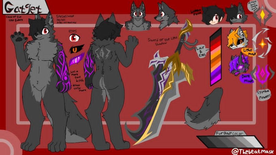 Gatget45's tweet photo. @kismetdior Your art so cute and here is my sona :D https://t.co/AQ7LWtWa5t