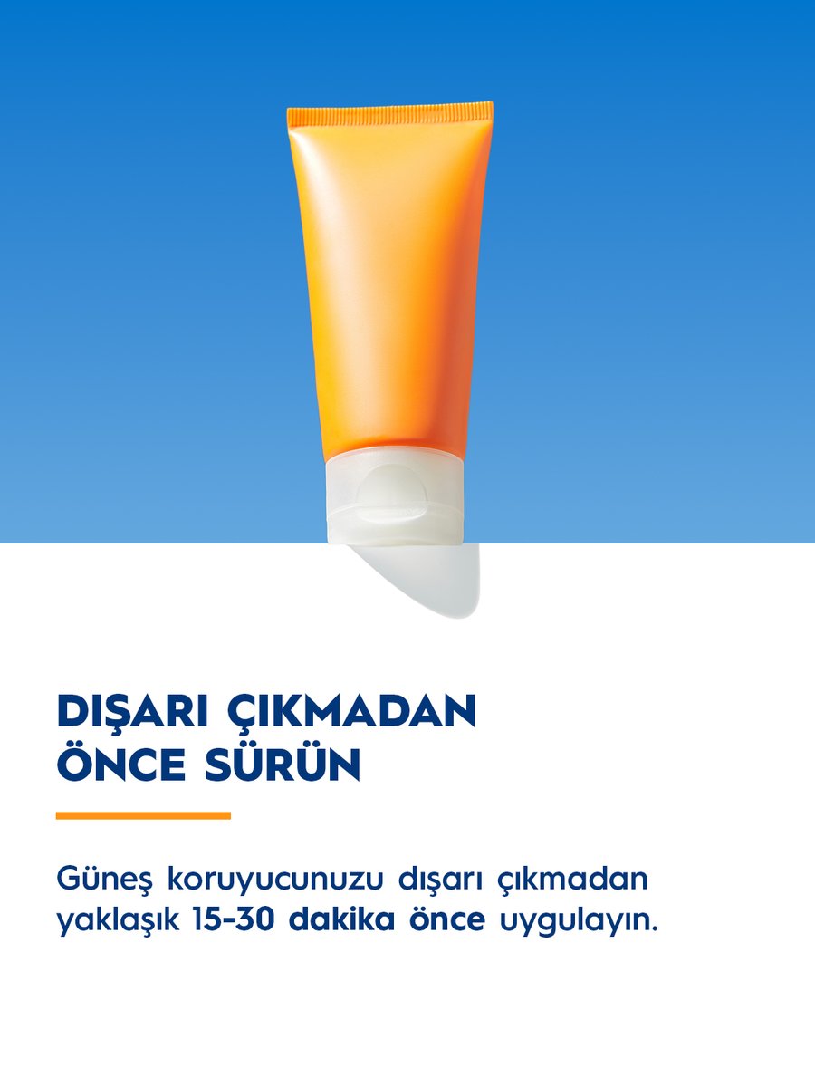 AcibademSaglik's tweet photo. ☀️ Güneş koruyucu kullanmak yalnızca yaz tatilinde ya da plajda gerekli değildir.
UV ışınları yıl boyunca cildinizi etkileyebilir. Bu nedenle güneş koruyucunuzu günlük bakım rutininizin bir parçası haline getirmeniz önemlidir.

✔️ UVA ve UVB koruması olan ürünleri tercih edin.
✔️ En az SPF 30 içeren ürünleri seçin.
✔️ Dışarı çıkmadan 15-30 dakika önce uygulayın.
✔️ Açık havadaysanız 2-3 saatte bir yenileyin.
✔️ Şapka, güneş gözlüğü ve koruyucu giysilerle korunmayı destekleyin.

Bilimsel çalışmalar; güneş koruyucunun doğru ve düzenli kullanımının cildin UV ışınlarına maruz kalmasını azaltmada önemli rol oynadığını gösteriyor.

Güneş koruyucu kullanımıyla ilgili detaylı bilgi için aşağıdaki bağlantıyı ziyaret edebilirsiniz.
https://t.co/0QPkzd5lqv