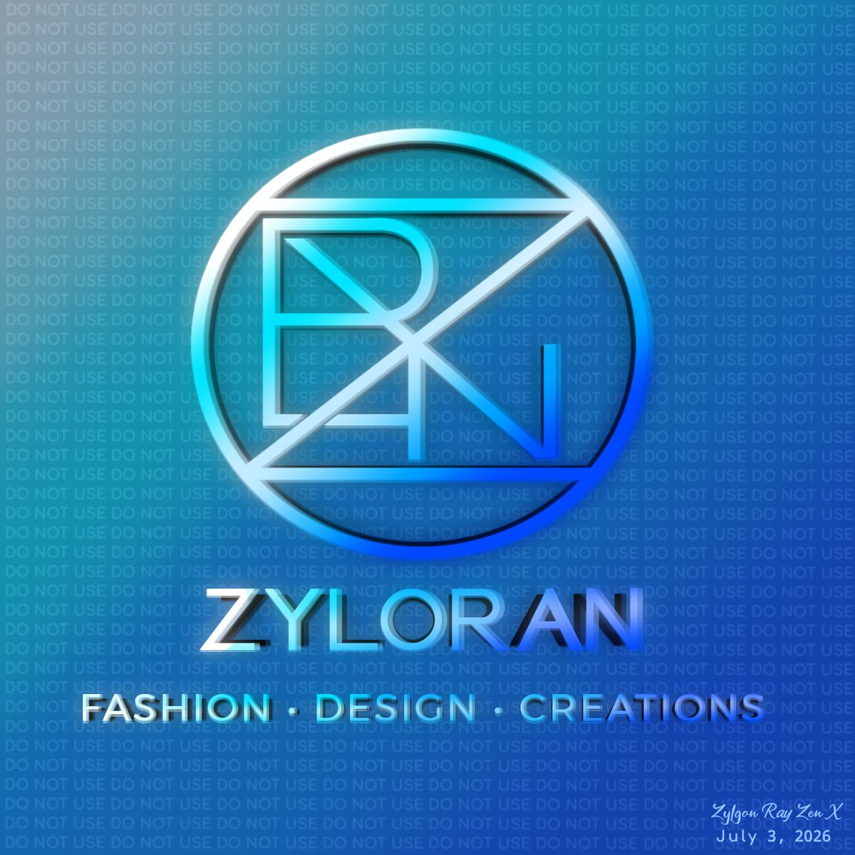 ZylgonRayZenX's tweet photo. New logo just dropped! 🔥

I've been making logo designs for 15 months.

A merch is not yet existing, still this logo is mine. 

Brand: ZYLORAN

Taglines: 
FASHION • DESIGN • CREATIONS 

Made on mobile (Ibis Paint X).
What do you think? 👀

#logodesign #digitalcreator https://t.co/drqGA1LQoq