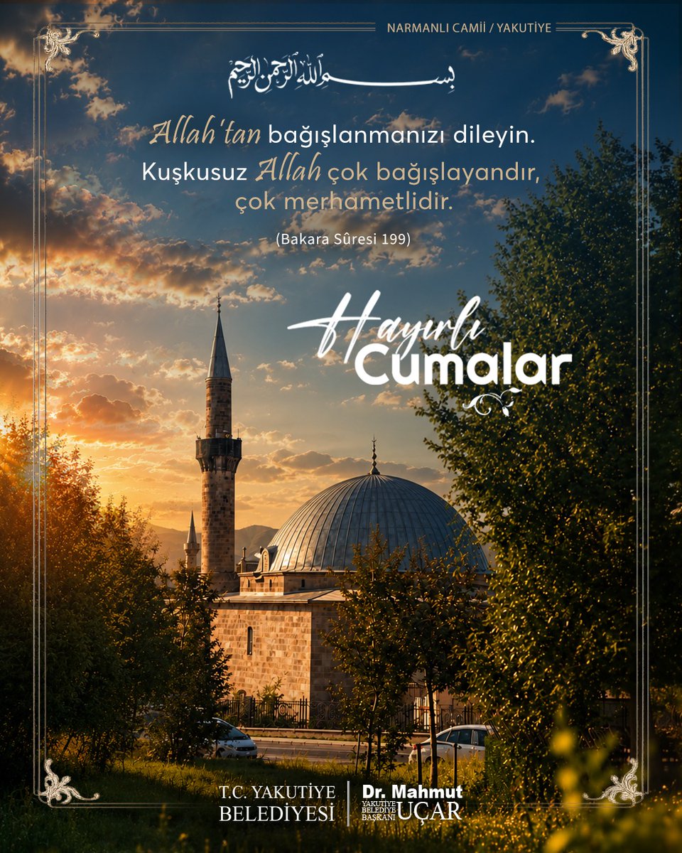 drmahmutucar's tweet photo. Cumamız mübarek olsun. #Yakutiye #Erzurum https://t.co/2ZkguDXIYr