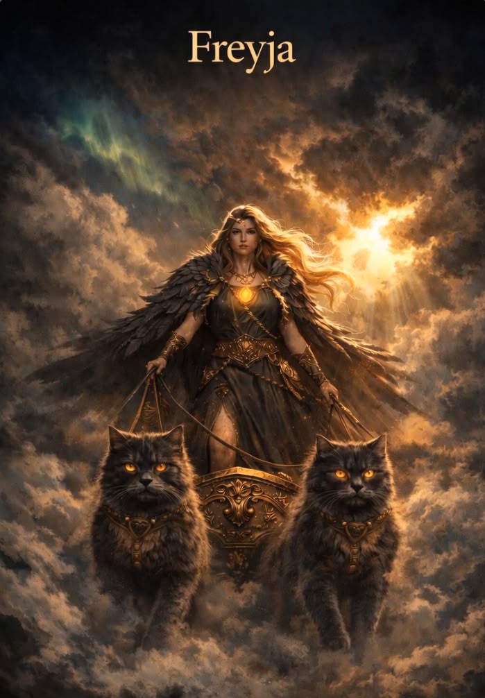 yorks2pagan's tweet photo. Have a great Freya/Frigga's day everyone.
Hail the old Gods.
Hail the old Goddesses. ⚔️🪡⚘️ https://t.co/JPggIvkjLV