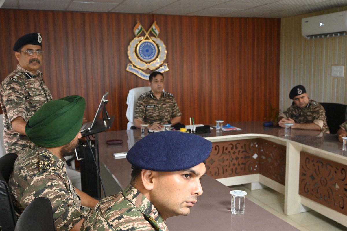 rangesilchar_05's tweet photo. Familiarization/visit of Sh Rakesh Balwal,IPS,DIG CRPF at DIGP Range HQR silchar campus as on 02/07 &amp; 03/07/2026 https://t.co/zkBhfF7HFY