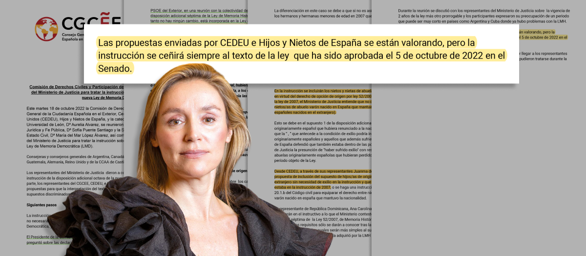eldebate_com's tweet photo. 👤 Sofía Puente, cuatro días para cambiar la ley de nietos: El Debate revela el documento en el que se oponía por escrito

Sánchez utilizó la instrucción para ampliar la norma a todos los descendientes del siglo XIX en contra de lo votado por el parlamento

❓ ¿Quién le dio la orden?

✍ @IsabelDuran_ 

🔗 https://t.co/1yCgv5jab0