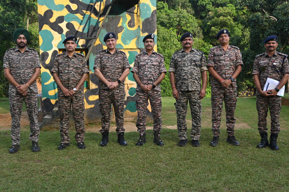 rangesilchar_05's tweet photo. Familiarization/visit of Sh Rakesh Balwal,IPS,DIG CRPF at DIGP Range HQR silchar campus as on 02/07 &amp; 03/07/2026 https://t.co/zkBhfF7HFY