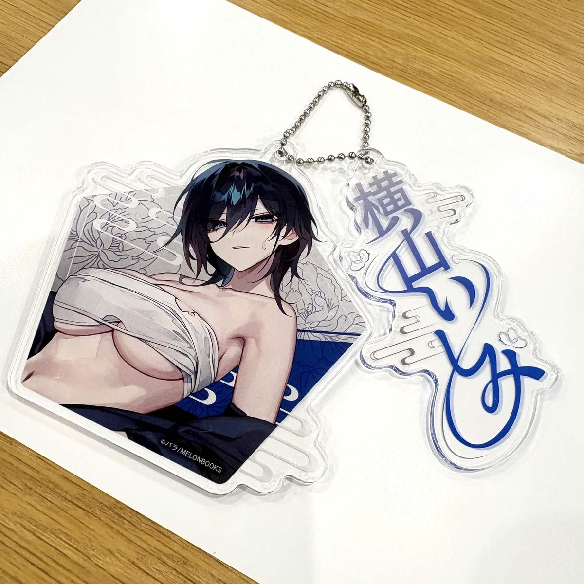uribou_zakka's tweet photo. ˚｡⋆✧艶美✧⋆｡˚
 -バラ(@03_Bara_)Only Shop-

【グッズ紹介】
バッグにつけていつも一緒💖2連アクリルキーホルダー✨
クールないしみさんに合わせたブルーが基調のデザイン💙

⚠️1次受注は7/5(日)まで⚠️
🔽企画ページ🔽
https://t.co/q0E6VDQzkx https://t.co/iteFUNCkHi