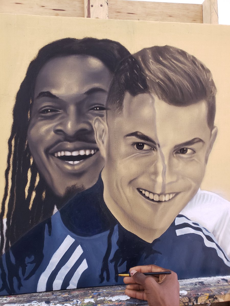 prinz_gp's tweet photo. I saw the smile coming. Started this drawing immediately after the last match with UZ and completed it just before Croatia. https://t.co/z2WLuY1JNh