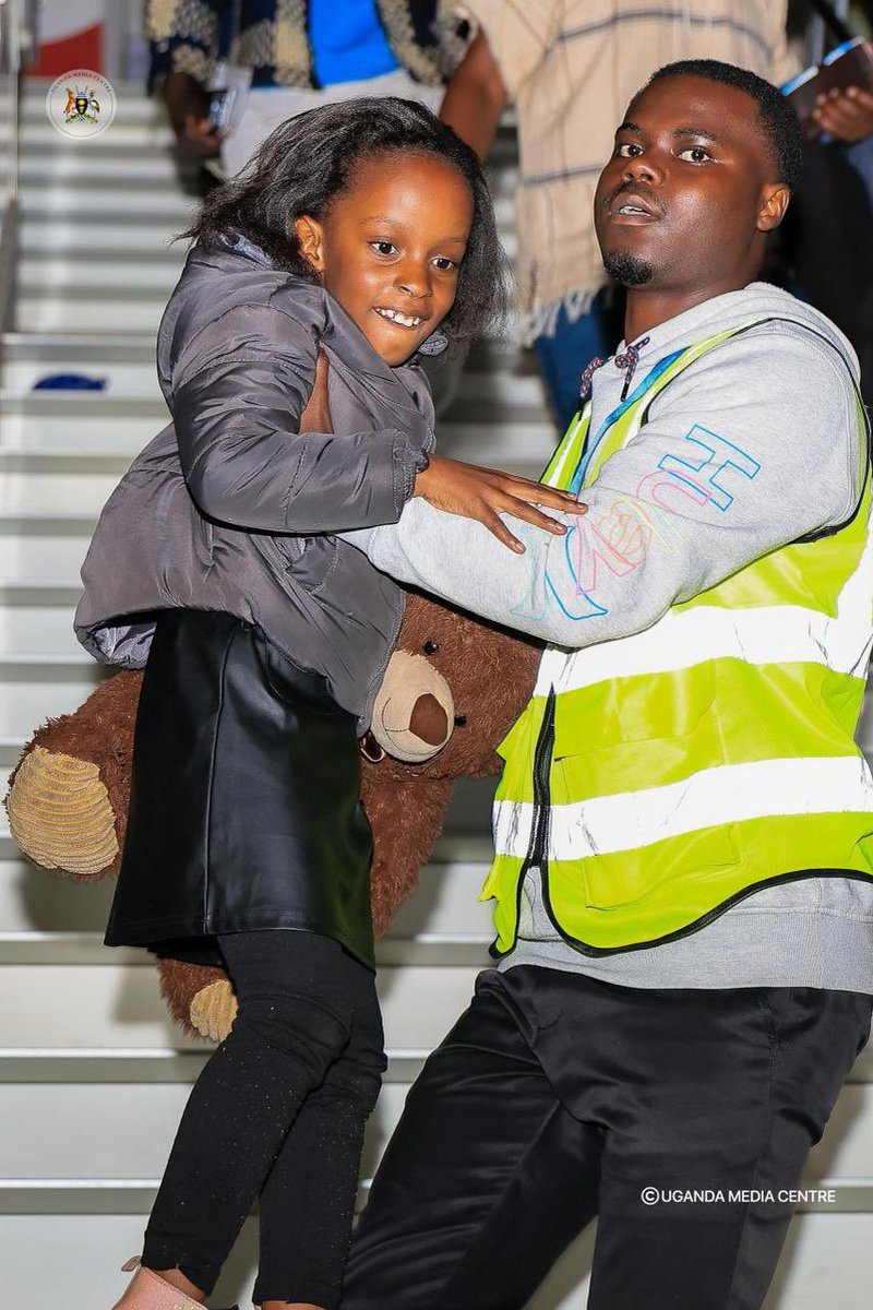 UgEmbassySA's tweet photo. A second batch of Ugandans will  arrive at Entebbe this evening as @GovUganda continues the voluntary repatriation exercise for citizens returning from South Africa.

The exercise is progressing, with additional repatriation arrangements continuing within the course of the week in coordination with all relevant authorities.
