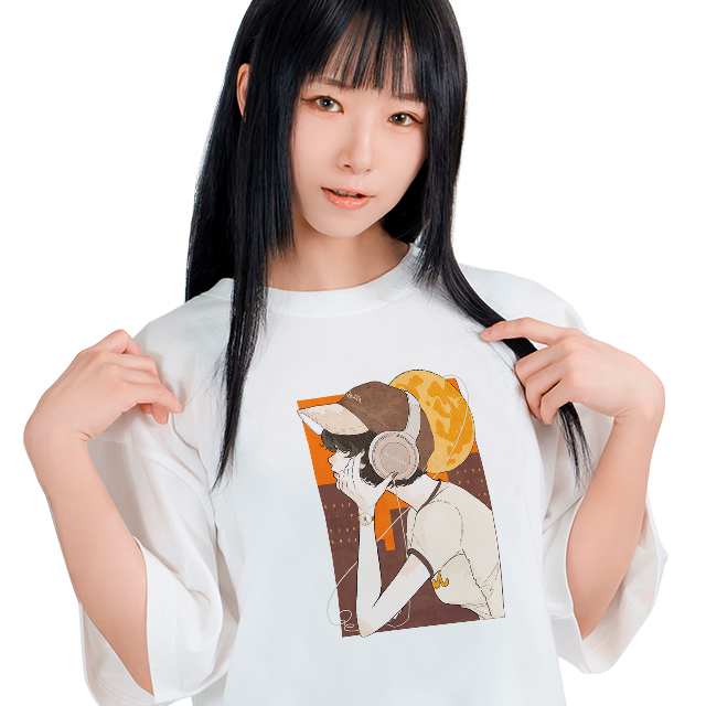 JOYNET_official's tweet photo. 【新商品】ジョイネットオンラインストア🛍️

みみみ（@mimimi0412m）が描く
想いのこもった新作デザインTが登場🎧️🧡
▶ https://t.co/FUz7RtrnPG

クリエイターオリジナルアイテムをCheck！‧₊˚✧ https://t.co/NDgNh2e51A