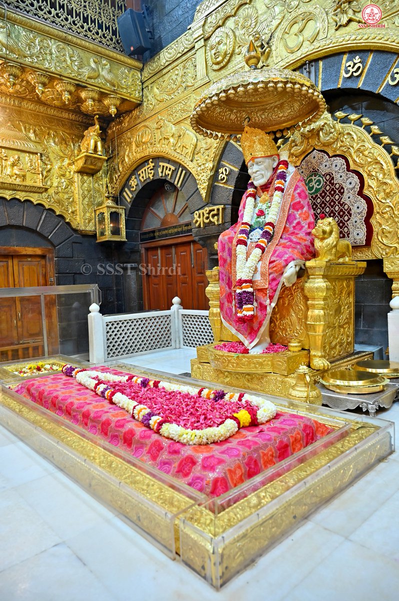 SSSTShirdi's tweet photo. *!! ॐ साई राम !!*
*श्री साईबाबा संस्थान विश्वस्त व्यवस्था,शिर्डी*
*!! ॐ Sai Ram !!*
*Shri Saibaba Sansthan Trust, Shirdi*
≈≈≈≈≈≈≈≈≈≈≈≈≈≈≈≈≈ 
*आरती : माध्यान्ह आरती*
*शुक्रवार ०३ जुलै २०२६*  
*Aarti :-Madhayan Aarti*
*Friday 03 July 2026* https://t.co/8CV3xOrC3c