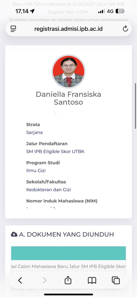 siska||GIZI IPB 26 tweet media