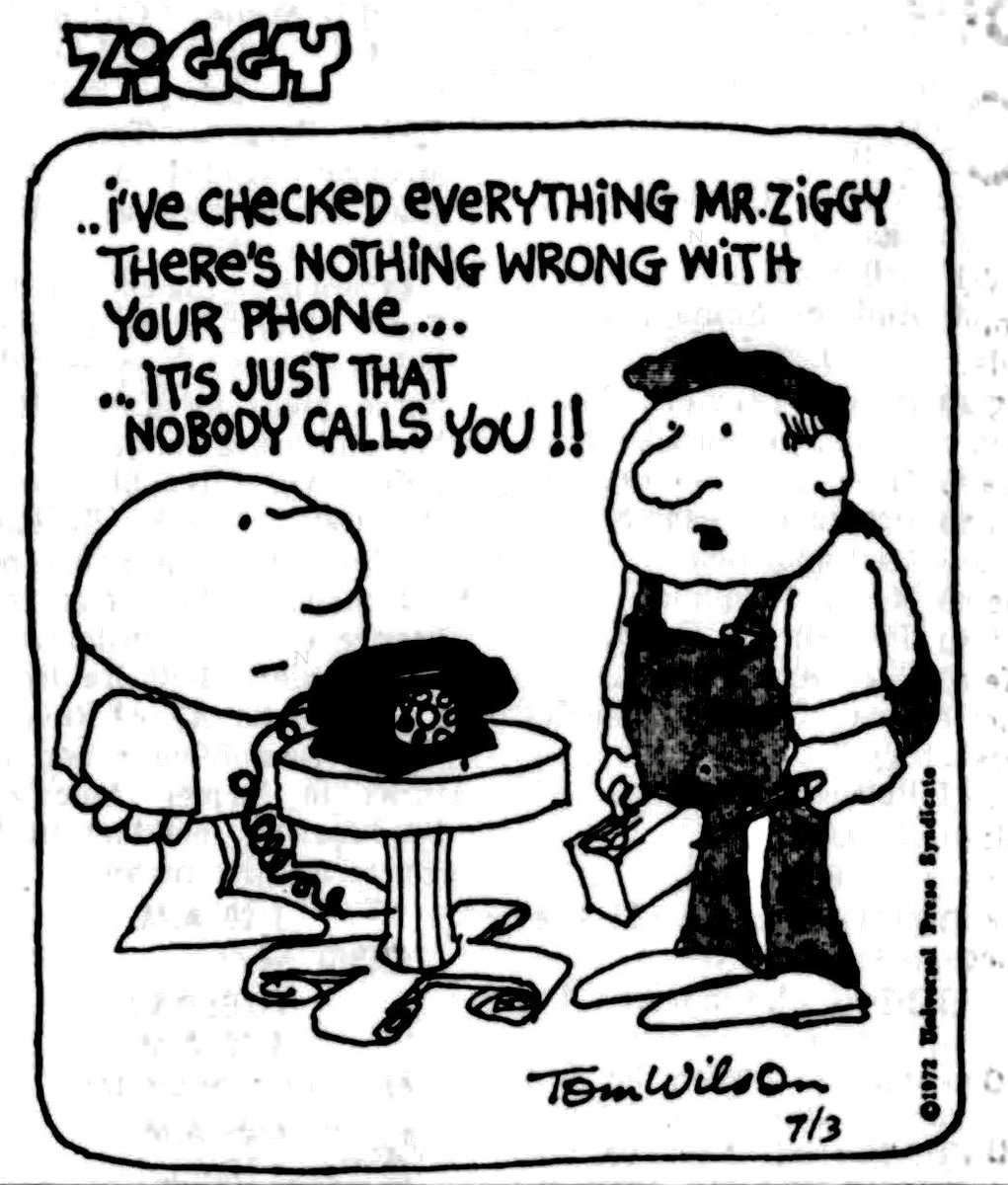 ClassicStrips's tweet photo. ZIGGY 
Tom Wilson 07.03.72 https://t.co/5KWT9VLbgi