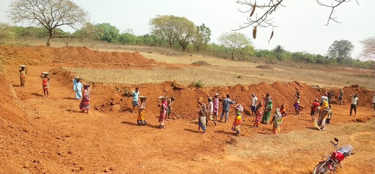 PRDeptOdisha's tweet photo. Works under VB-G RAM G are in full swing across the State.
From strengthening rural infrastructure to creating sustainable livelihoods, all Districts in the State are actively effectively implementing works under VB-G RAM G, ensuring faster development, greater community participation, and durable assets at the grassroots.  Viksit village and Viksit Odisha through inclusive and people-centric development. 
 #VBGRAMG #ViksitBharat #ViksitOdisha #RuralDevelopment #Odisha #PanchayatiRaj #EmpoweringVillages #InclusiveGrowth
@districtadmndkl @ZPDhenkanal
@CMO_Odisha @RabiNaikBJP