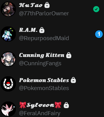 RepurposedMaid's tweet photo. // For anyone who's somehow finding me through other means besides me retweeting my own stuff, these are my other muses you can find me on.

Some are MUCH more active than others.

The Buffpup may be swapped soon- https://t.co/cYBOCtq34O
