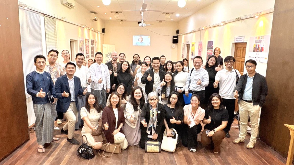 DFDLLegalandTax's tweet photo. On 26 June 2026, Senior Manager Chan Myae Khine participated in the #Myanmar Cultural and Creative Industries: Current Landscape and Future Perspectives Workshop, organised by the Institut français de Birmanie under the Phoo Pwint Sa Project.

#IntellectualProperty #DFDL https://t.co/y6nW8Kunm2