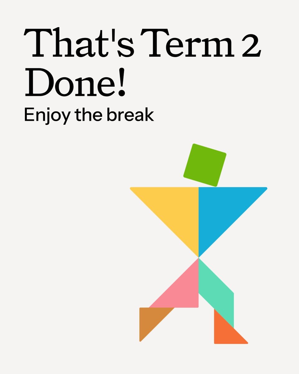 epforlearning's tweet photo. Some of you are already on the break, the rest of you finish today 🌿 See you in Term 3! https://t.co/oEwPn48U39