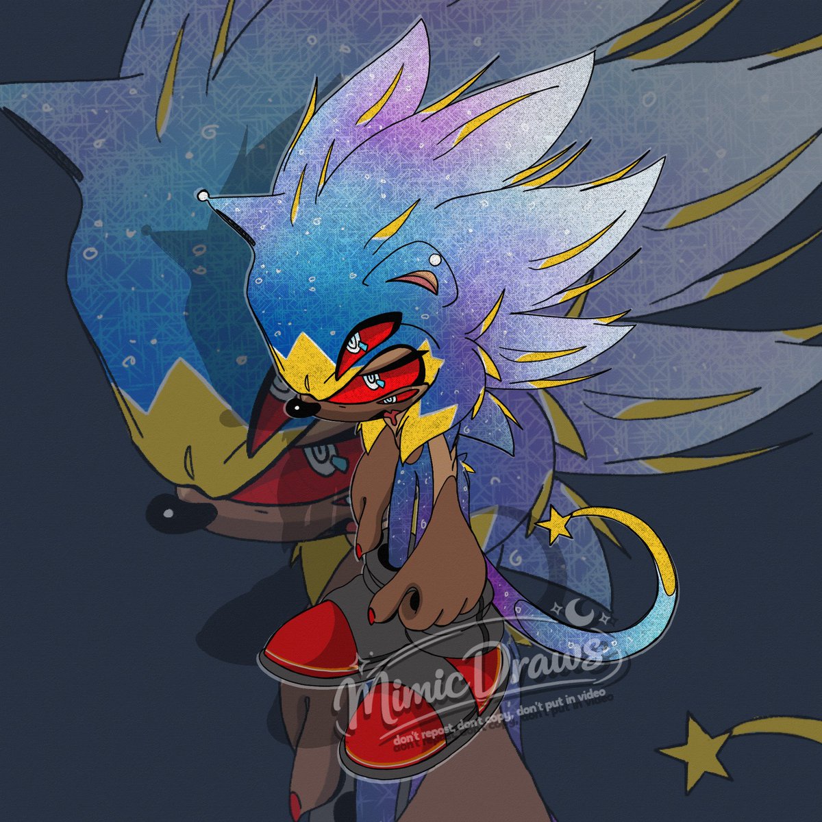 MimicDarws's tweet photo. I did make a new watermark for my stuff finally yippee
Oh yeah I made this goober there is StarFleet WIP
#digitalart #sonicoc #sonicau #myoc #mimicdraws #sonicfandom #fleetwayoc #fleetway https://t.co/XR1gn0IkUZ