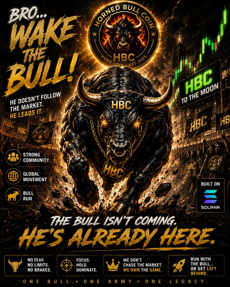 Horned Bull Coin 🐂 tweet media