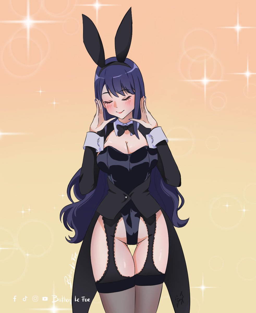 bathorylefae's tweet photo. My Marin Fanart as a bunny girl.
#clipstudiopaint #fanart #anime #mydressupdarling #drawing https://t.co/PMVtW0AG9N