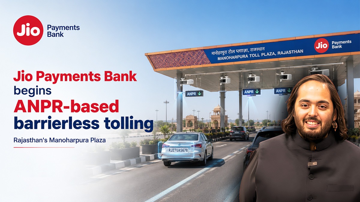 humanity_anant's tweet photo. Jio Payments Bank’s ANPR-based barrierless tolling is a step toward smarter mobility, reducing congestion and saving commuters time while improving overall travel efficiency on highways.
#JioPaymentsBank #ANPR #SmartTolling #DigitalIndia #SmartMobility #Innovation #Humanity https://t.co/Mi3B7ZBXYI