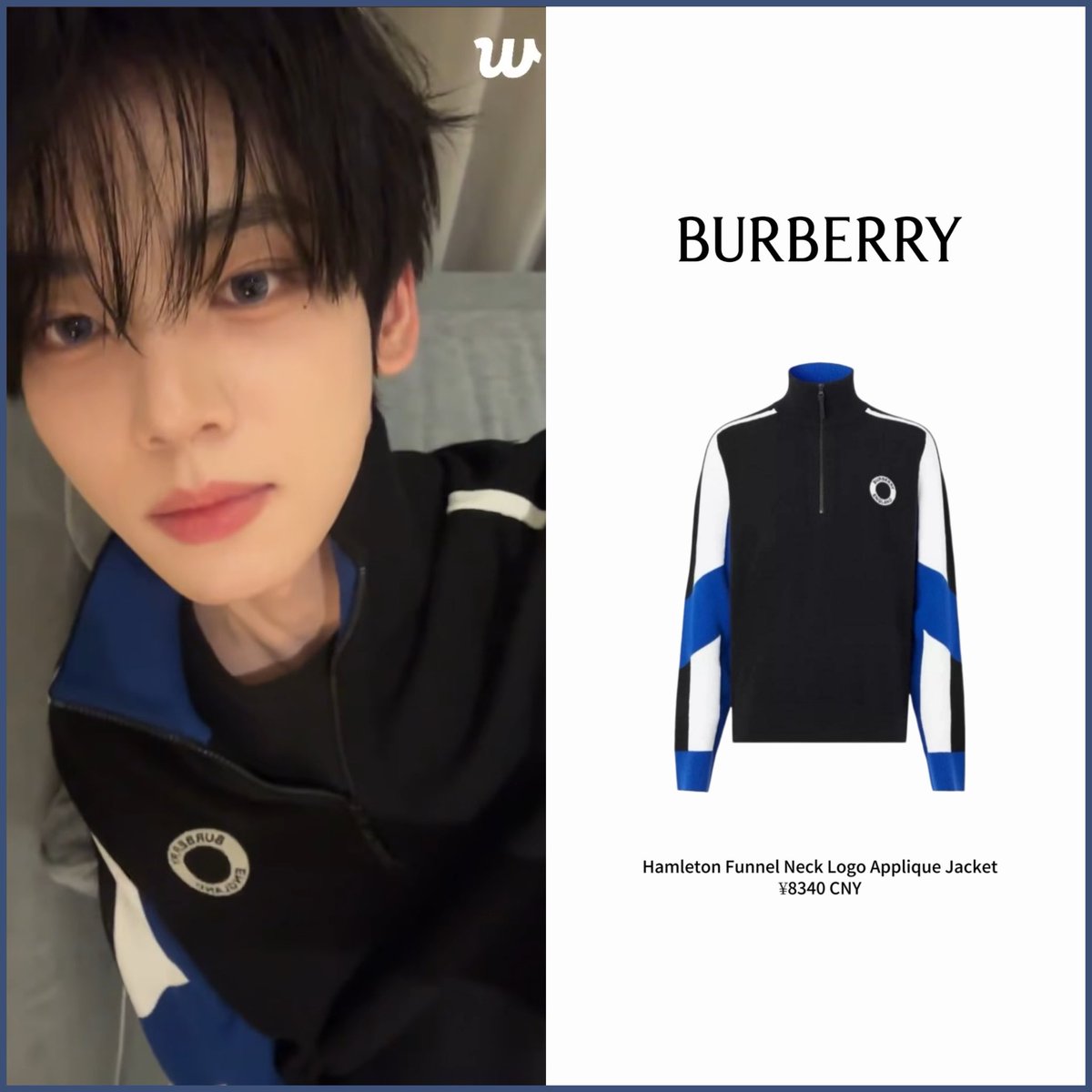 ppodolcloset's tweet photo. 260628 Weverse post 
💙｜MEN IN JUNGLE

260701 Weverse live
🖤｜Burberry

#한유진 #韓維辰 #HANYUJIN #ハンユジン https://t.co/FbKniUglxz