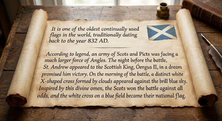 T_Minus_Thirty's tweet photo. Let's know about the flag of Scotland :- https://t.co/3UuqxyrpLm