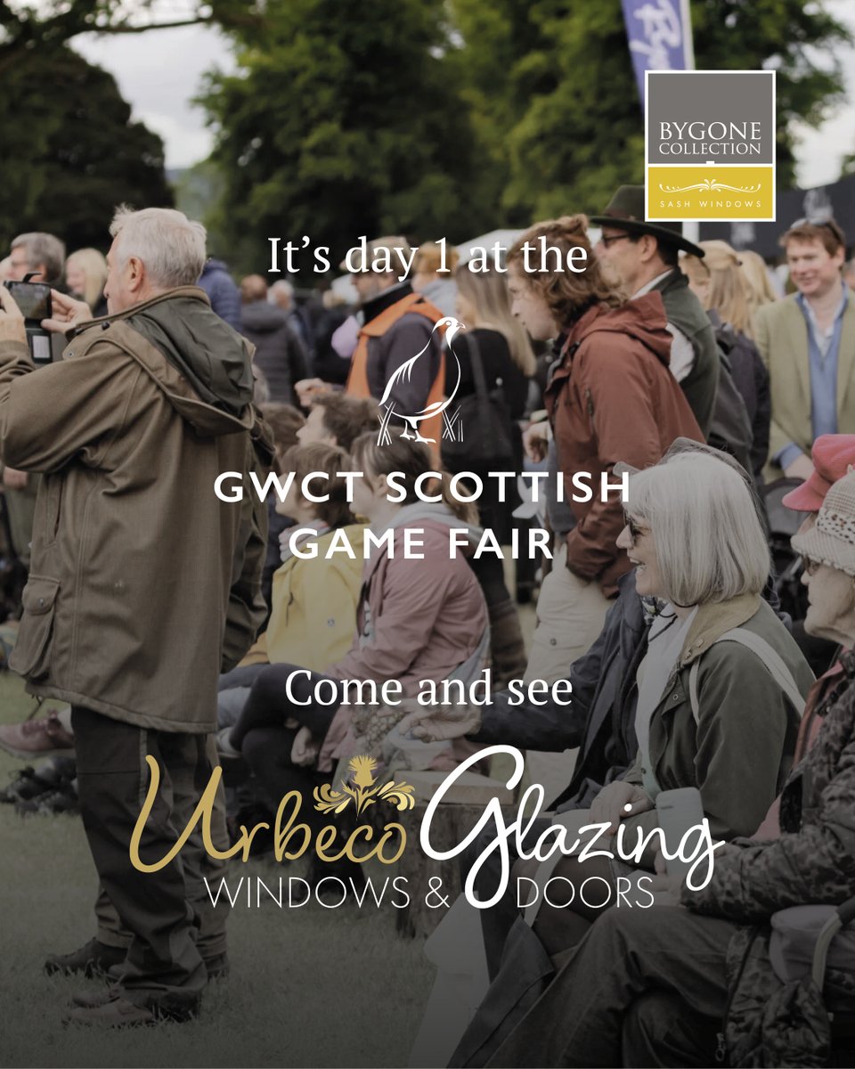 bygonewindows's tweet photo. The Scottish Game Fair starts today!
Visit Keith and Julie from Urbeco at Scone Palace to discover the Bygone Collection sash windows and discuss your home improvement plans.https://t.co/8j8SoPUsS2
https://t.co/ahJPJ7Kqmt
#ScottishGameFair #BygoneCollection #SashWindows https://t.co/wIp5npAXxo
