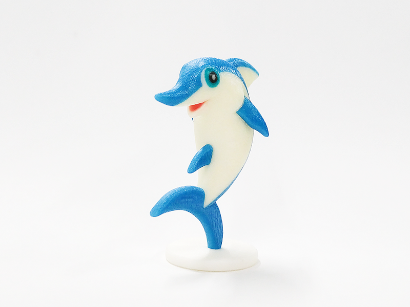 printplus_shop's tweet photo. こんプラス！
株式会社カルックス様のキャラクター「カルッキー」の高さ5cm3Dフィギュアをご紹介します🐬

愛らしい表情とフォルムを大切に、イラストの魅力が伝わるよう立体化しました😇
企業キャラクターも、3Dプリントで存在感のあるフィギュアに仕上げることができます✨

#3Dプリント https://t.co/lXO2wxm3XB