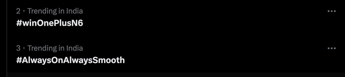 stufflistings's tweet photo. And, of course, we are trending in India 😍 

Awesome stuff #stufflistingsarmy ❤️

Entries open till Tuesday, so keep participating.

#winOnePlusN6 #OnePlusN6 #AlwaysOnAlwaysSmooth https://t.co/c1kVaQVmAW