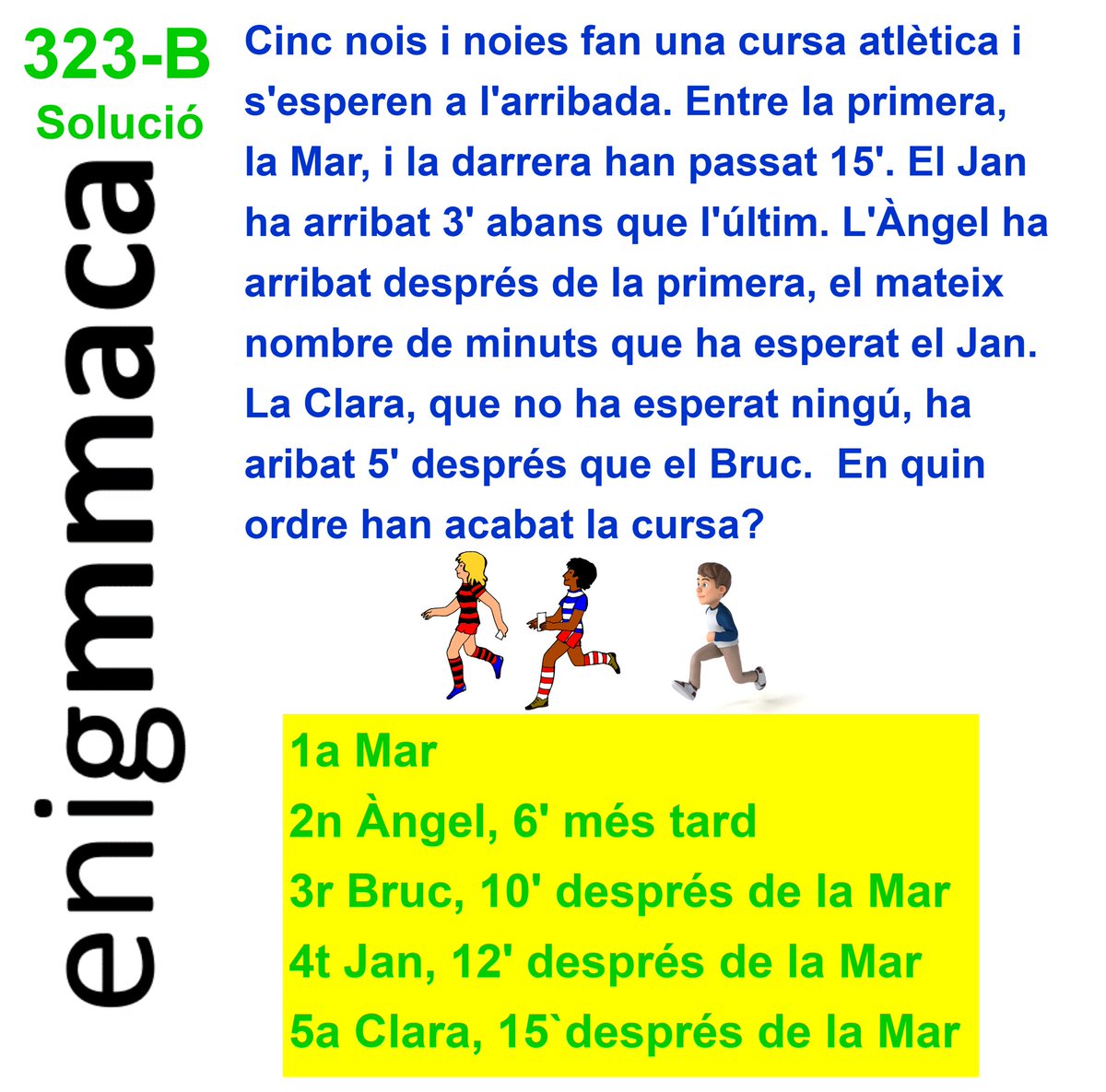 MMACA_cat's tweet photo. Solucions dels #enigmmaca’s 323 i 323B
#enigma #repte #geometria càlcul #maths #matemàtiques https://t.co/XEug7h9G9e