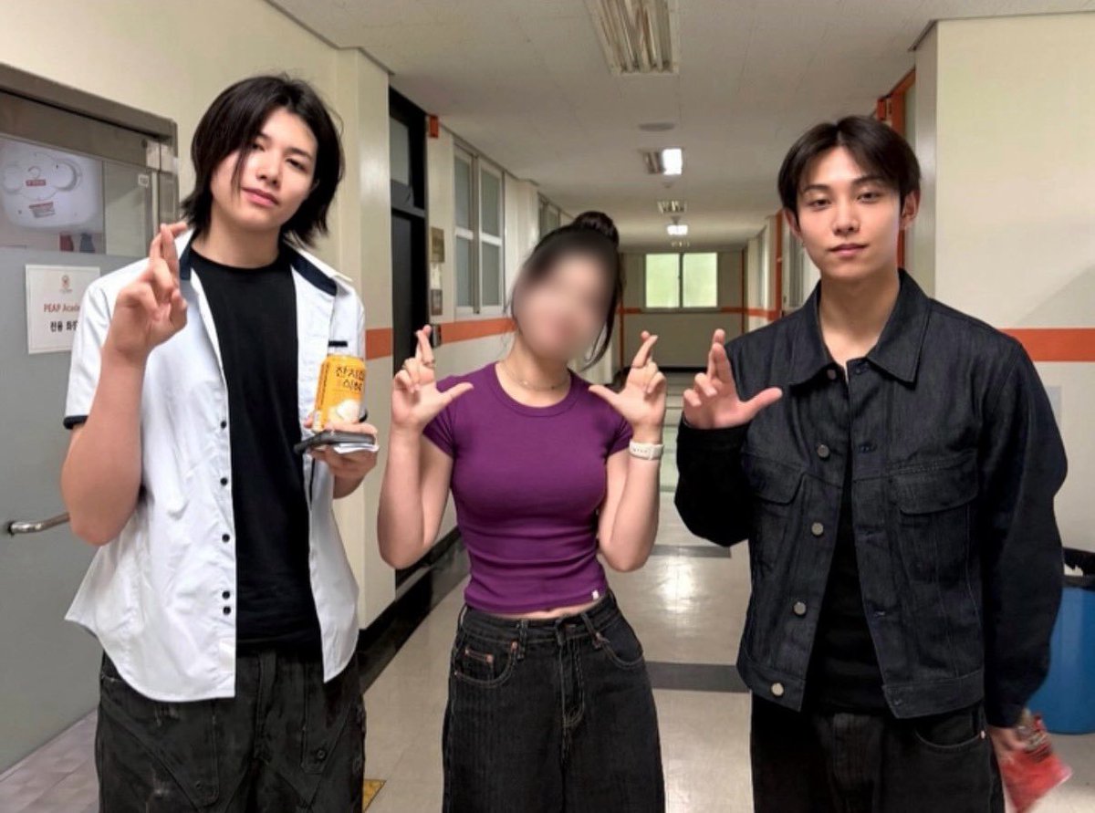 RyulPH's tweet photo. #RYUL with #LOUIS at Hanlim today! 

Of course, he made time to visit his favorite maknae. 🫶 https://t.co/cJpQPiVGSB